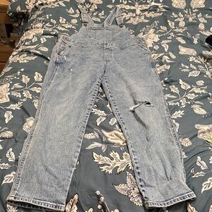 Old Navy Light Blue Denim Overalls